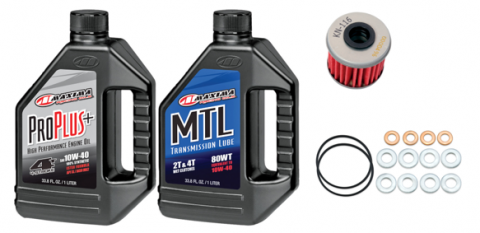 CRF450R'02-16 Engine & Transmission Oil Change Kit